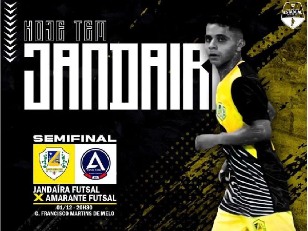 Hoje tem Campeonato Estadual de Futsal em Jandaíra!
